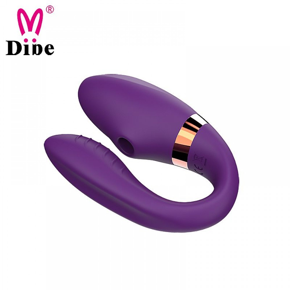 VIBRADOR DE CASAL DIBE II COM PULSACAO 6489