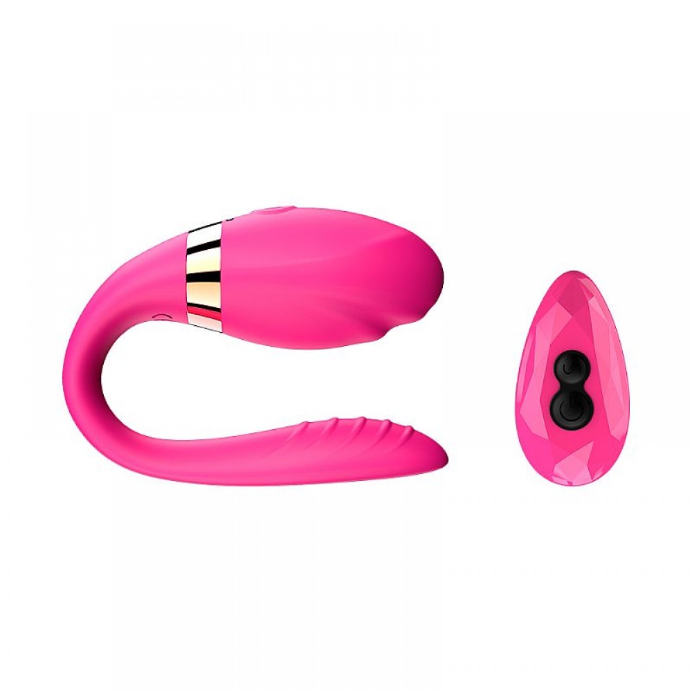 VIBRADOR TIPO C COM CONTROLE