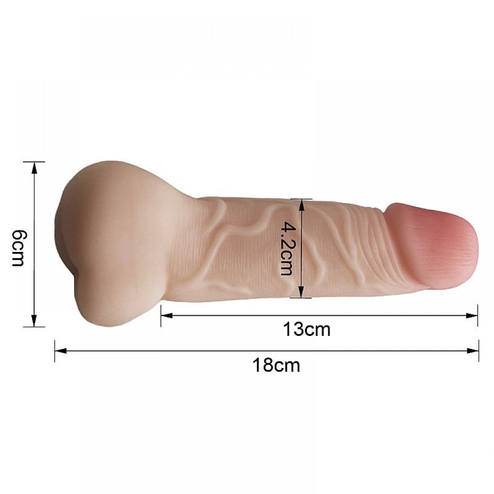 MASTUBADOR MASCULINO ANUS FORMATO DE PENIS 7920