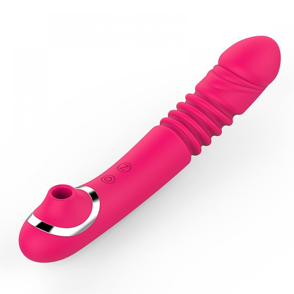 VIBRADOR DE PONTO G COM VAI E VEM 8195