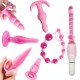 KIT PLUG ANAL EM JELLY 8390