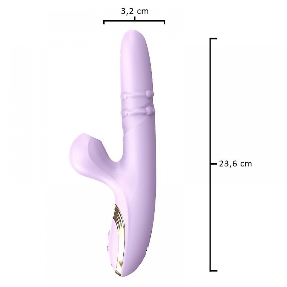 VIBRADOR PONTO G COM VAI E VEM 8618