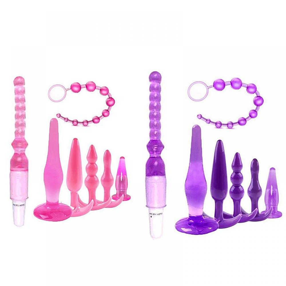 KIT PLUG ANAL EM JELLY 8390