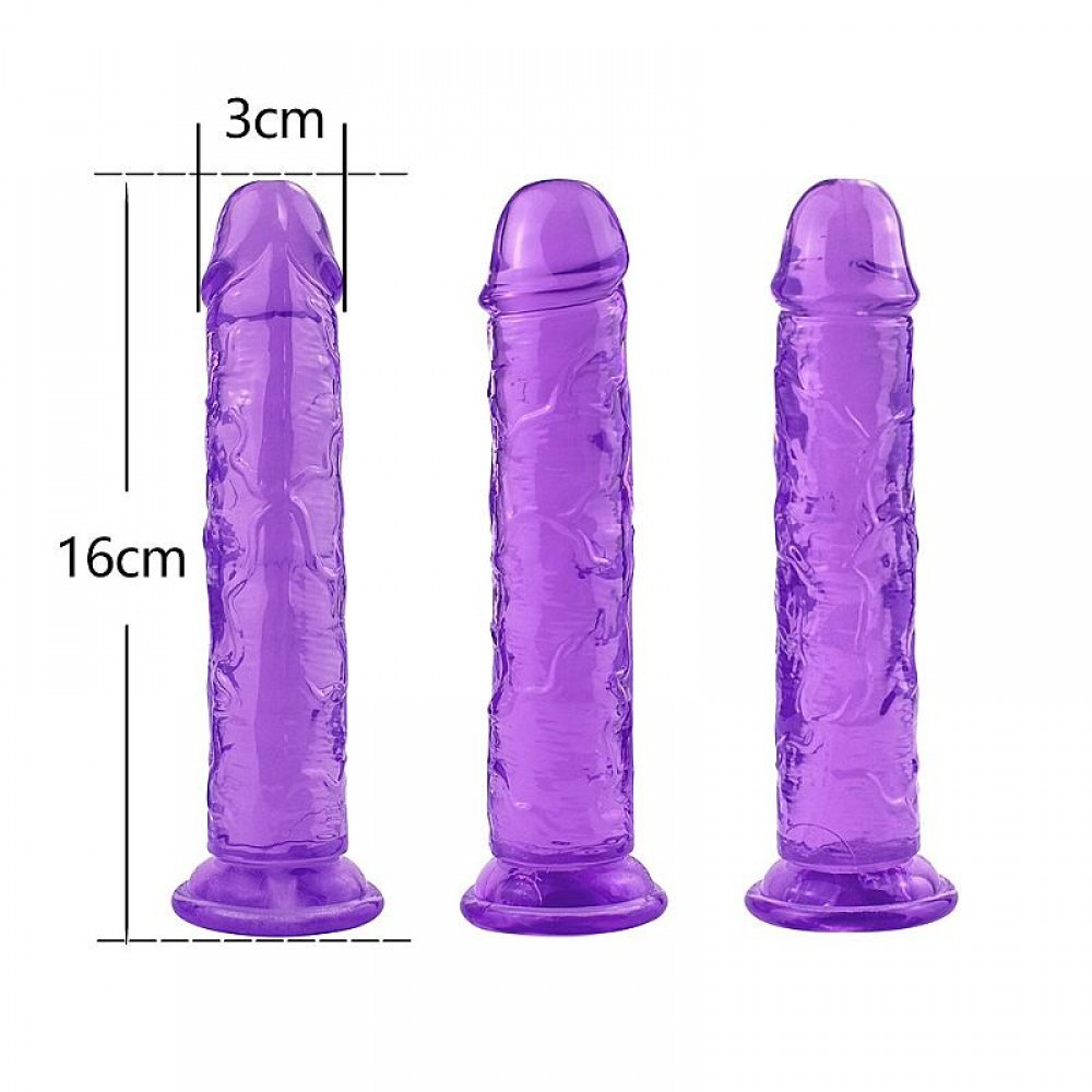 PENIS REALÍSTICO EM SILICONE COM VENTOSA