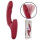 VIBRADOR DE PONTO G E CLITÓRIS C/ PULSAÇÃO E DEDILHAR | MODELO 8774