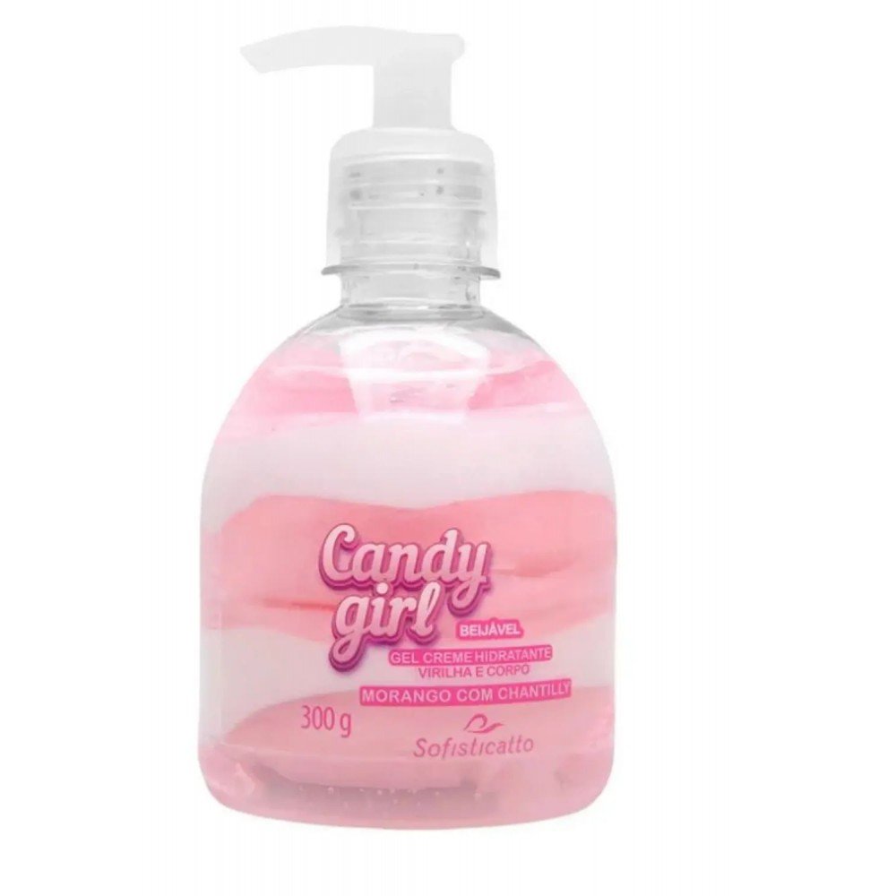 CANDY GIRL HIDRATANTE BEIJÁVEL PARA VIRILHA E CORPO | 300G - SOFISTICATTO