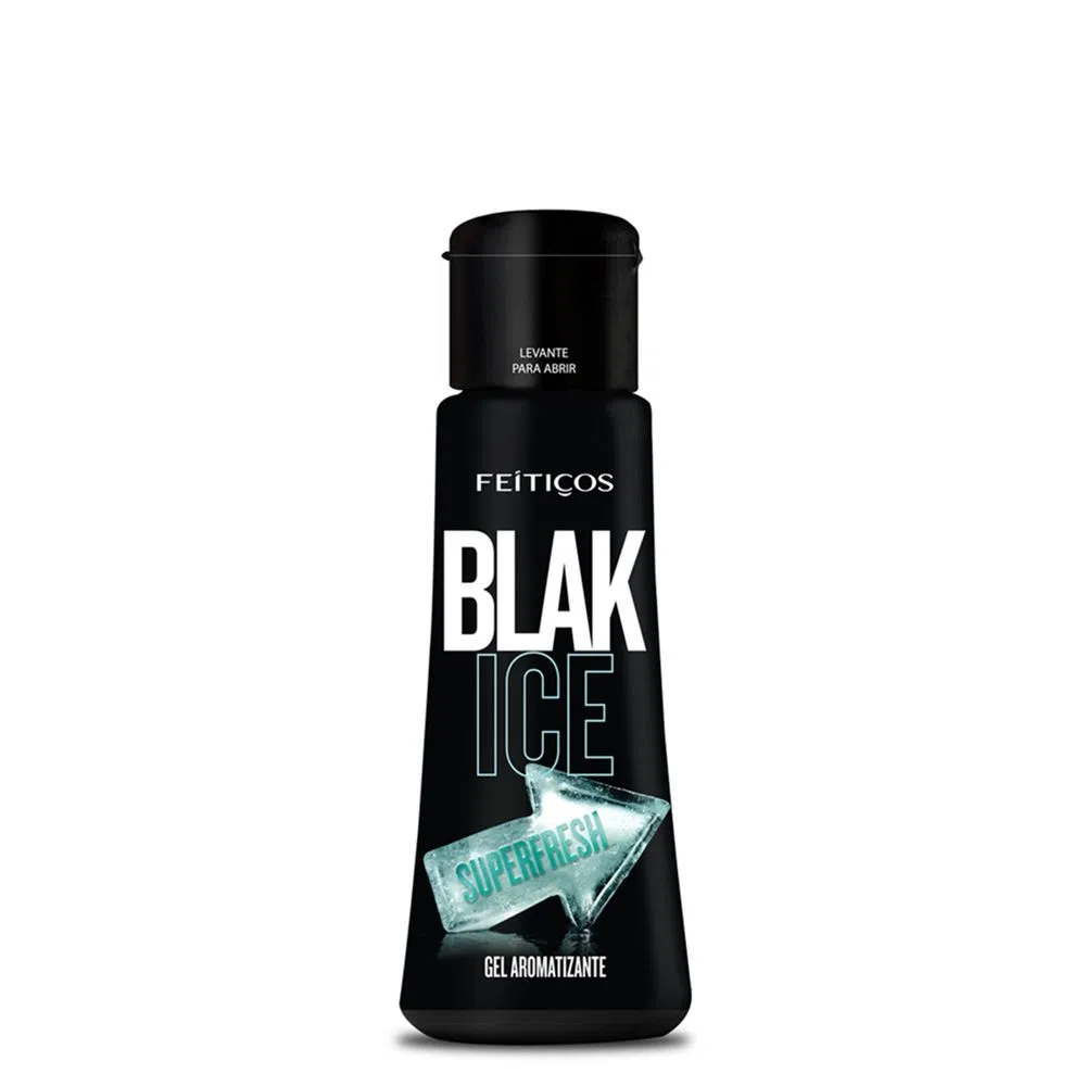 GEL COMESTIVEL BEIJAVEL BLACK ICE SUPER FRESCH 40ML