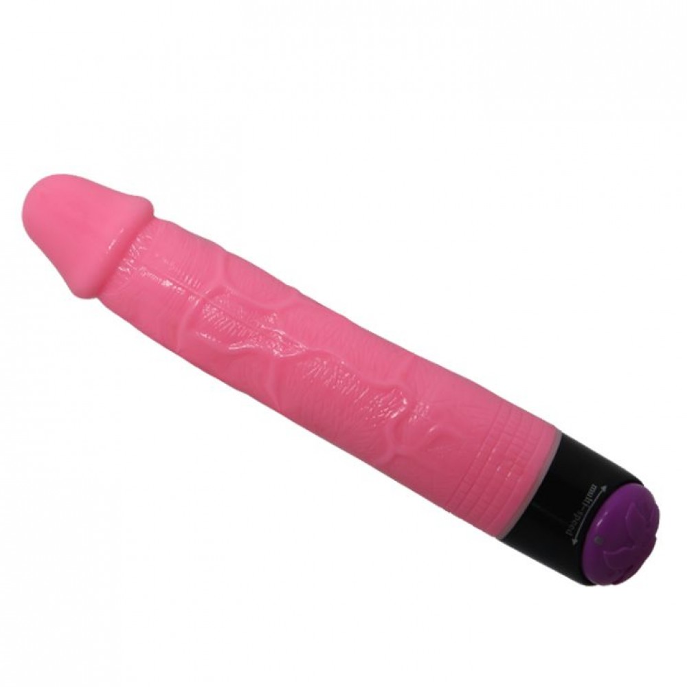 PENIS COM VIBRADOR BAILE PINK VIBE 23CM