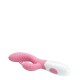 VIBRADOR PONTO G COM RELEVO ESCALONADO E ESTIMULADOR CLITORIANO PRETTY LOVE HYMAN