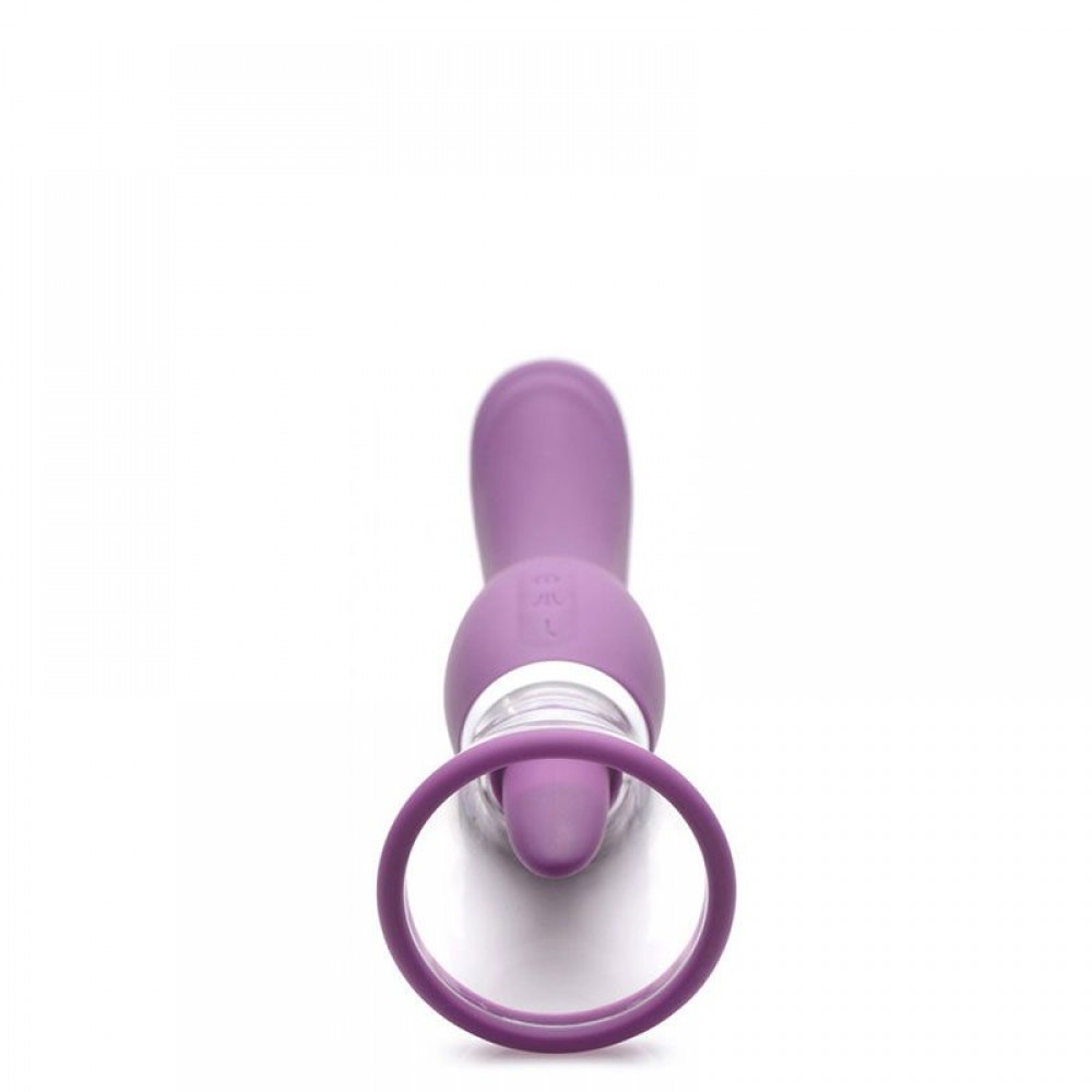 VIBRADOR SUGADOR E LINGUA ESTIMULADORA 3 EM 1